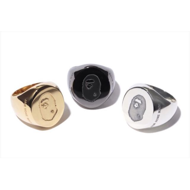 A Bathing Ape BAPE x Jam Home Made Signet Ring