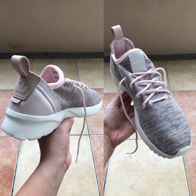 pastel pink adidas shoes