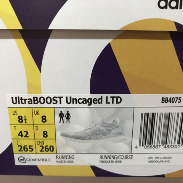 Adidas ultraboost uncaged LTD bb4075 3m
