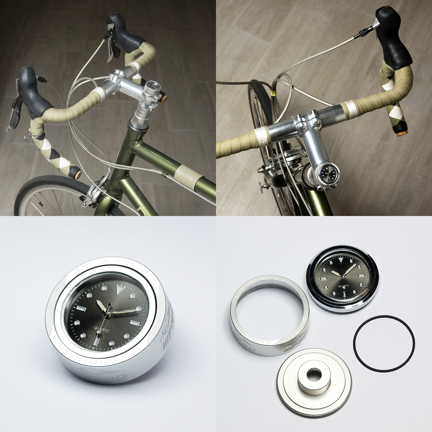 bike stem clock