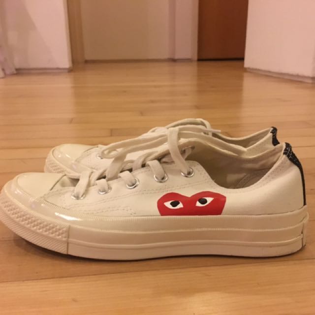 cdg converse low womens