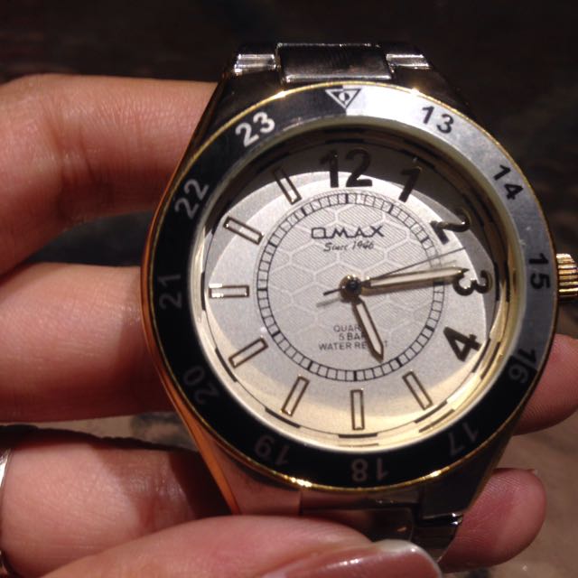 Jam Tangan Omax Beli Di Kairo Arab Fesyen Pria Jam Tangan Di Carousell