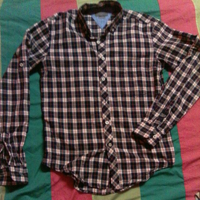 Baju Kemeja Lelaki Men Shirt Free Pos Trendy Long Sleeve Men Checkered Shirt Baju Kotak Lelaki Lengan Panjang Shopee Malaysia
