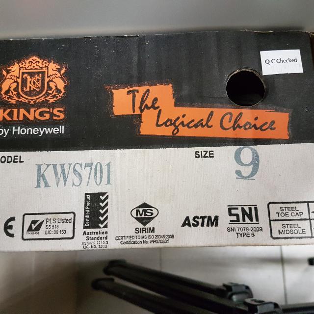 Kingston Safety Shoes..., Men's Fashion, Footwear, Casual shoes on