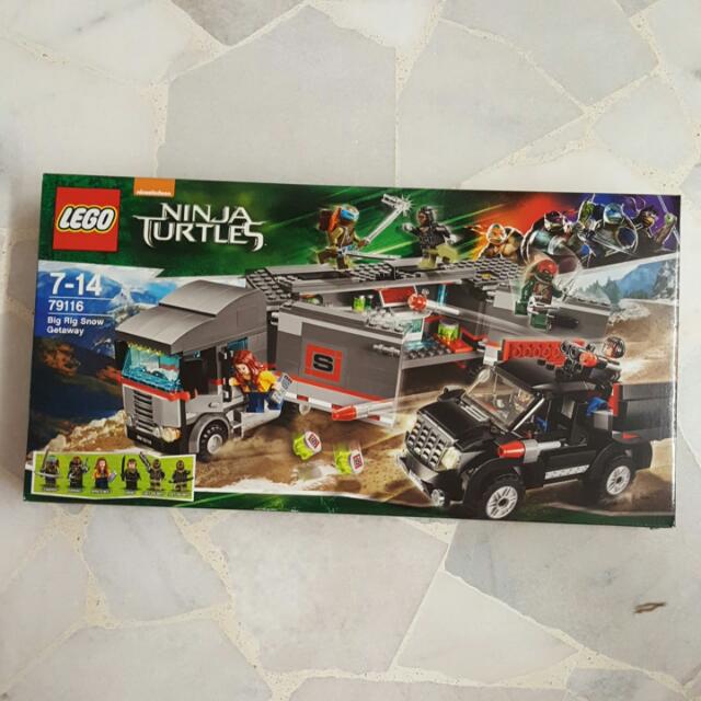 Lego ninja turtles big rig snow getaway best sale