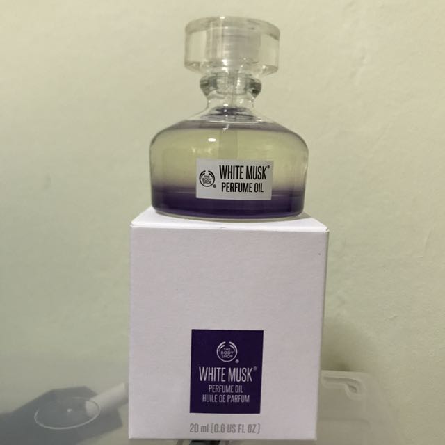 the body shop white musk perfume oil 20ml