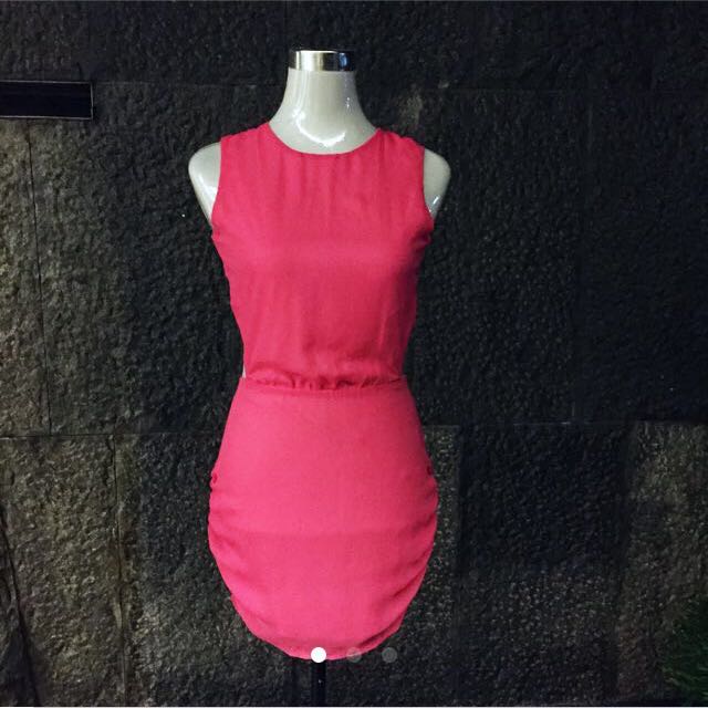 tobi backless dress