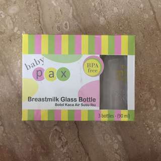 Breastmilk Glass Bottle