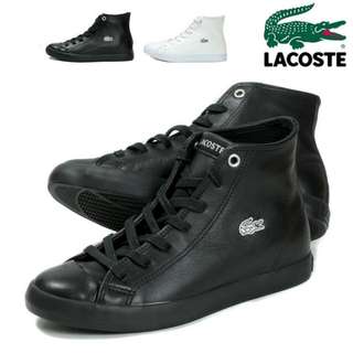 lacoste shoes high cut