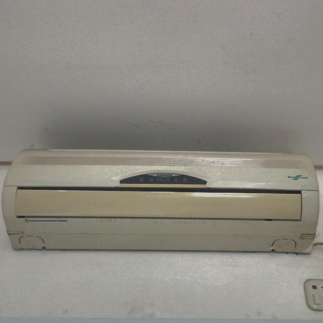 Ac Sanken 1 Pk Ac Sanken Super Cool 1 Pk Perabotan Rumah Di Carousell
