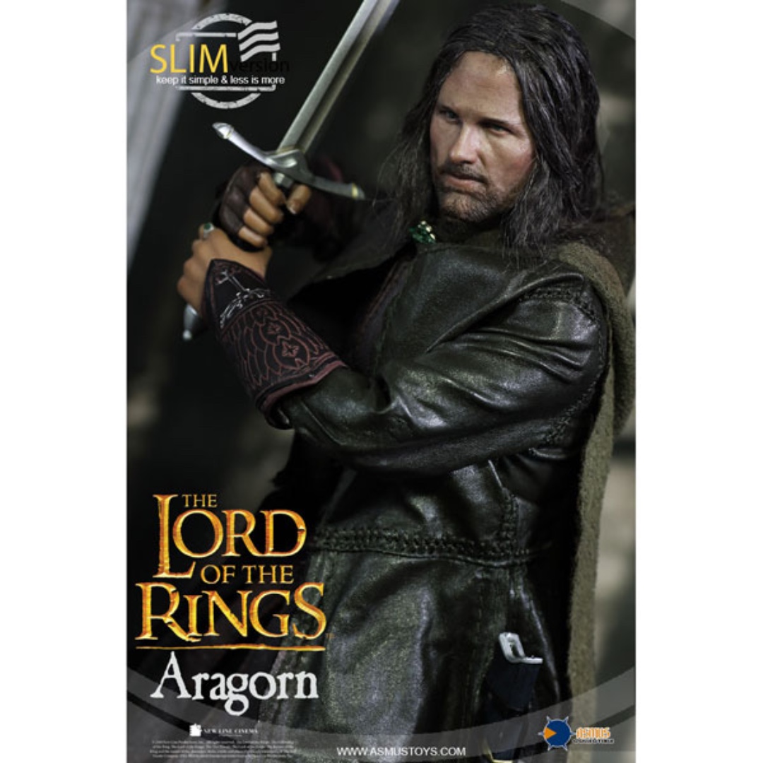 Asmus Toys 1:6 Lord Of The Rings Aragorn Slim Ver Black Long Underpant Figure 