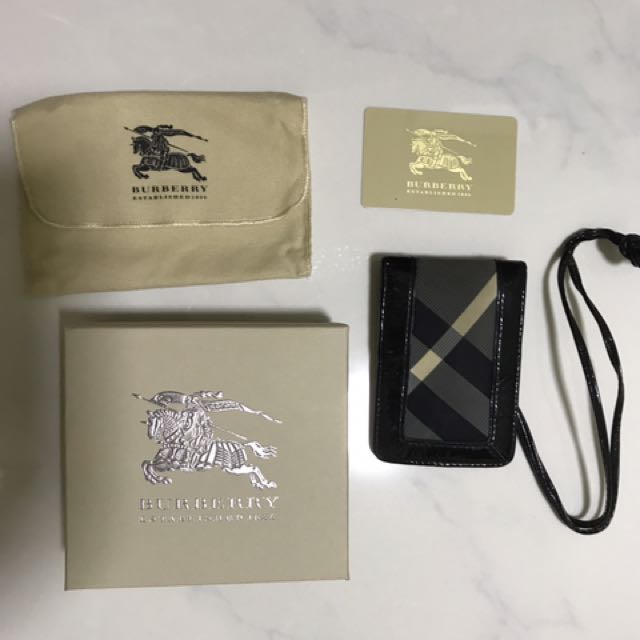 burberry id lanyard
