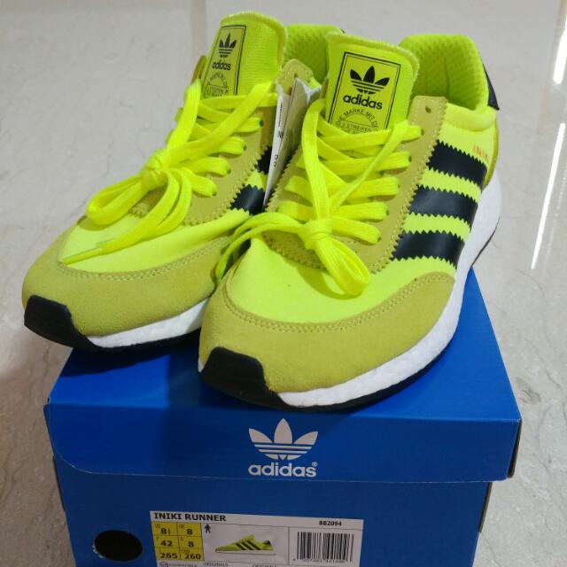 adidas iniki runner solar yellow
