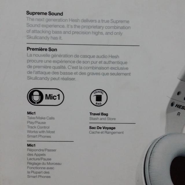 BNWB Dwyane Wade Skullcandy Hesh (Category: Earphones) located in Manila. Submitted by sap3ph (Listing ID 110666870, Image 2). Description: BNWB Dwyane Wade Skullcandy Hesh Brand New with box Remote & mic compatible with most mobile phones with 3.5 inch port - Music & Calls Actual Picture posted Price in SM is P4950 No Warranty (Check all you want during meet up.) Not for swapping Issue: I just recently noticed that the leather on the earpads are