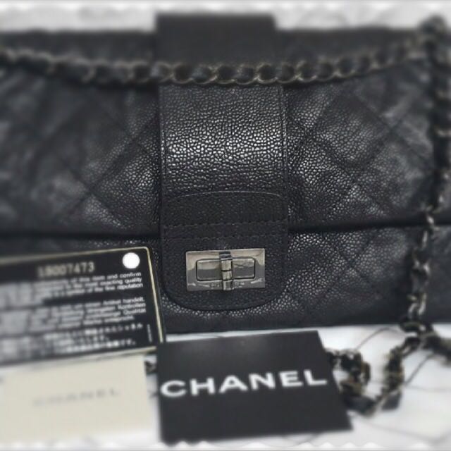 Authentic Chanel Burgundy Mademoiselle Chevron Flap Bag