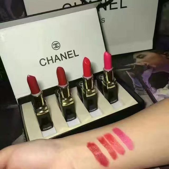 Chanel Rouge Coco Lipstick (Gift Set 3.5g*4)