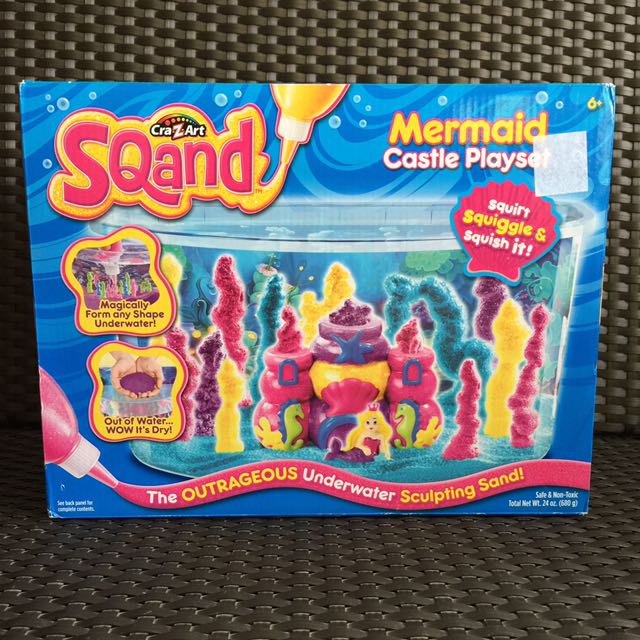 Sqand mermaid sales castle playset