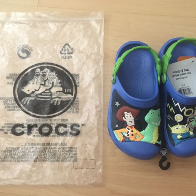 crocs woody and buzz