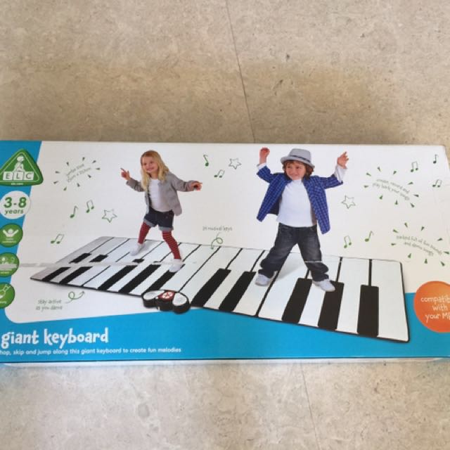 Elc Giant Floor Keyboard Babies Kids Toys Walkers On Carousell