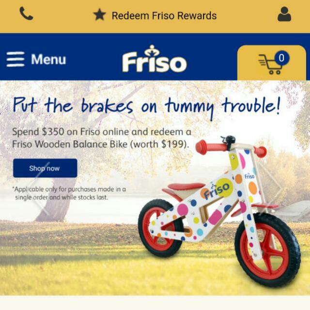 Friso balance bike outlet