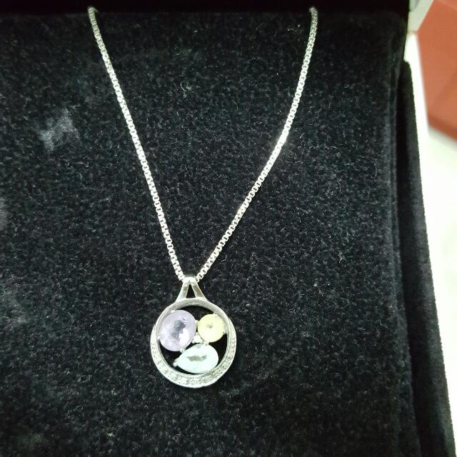 Sempenaraya Habib Jewel White Gold Necklace With Pendant Luxury Accessories On Carousell