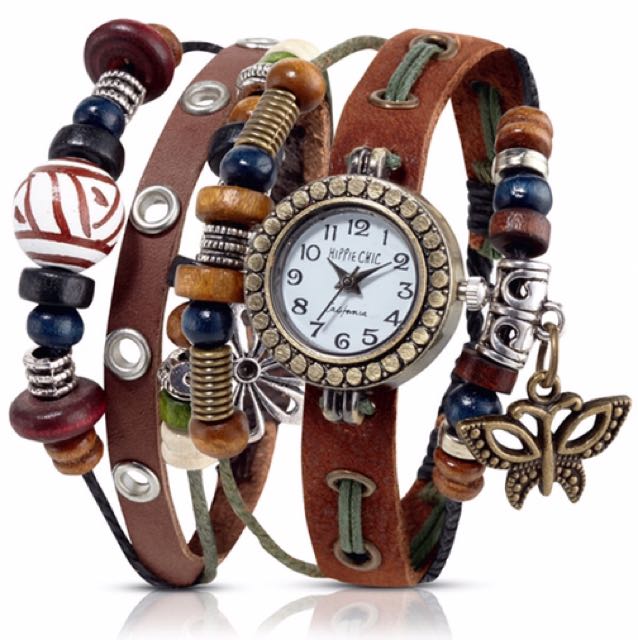 Hippie chic watch new arrivals and bracelet set