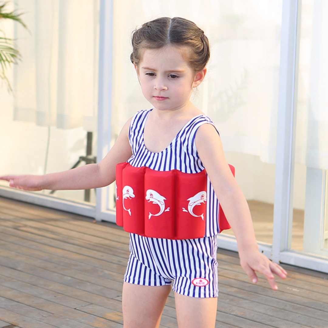 swimming costume with floats