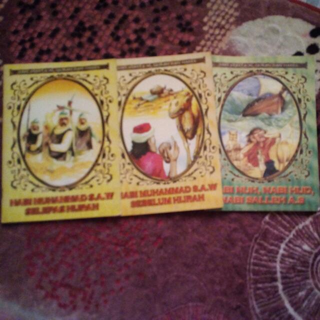 Kisah Pendek Nabi Muhammad S A W Nabi Nuh Nabi Hud Nabi Salleh A S Books Stationery Books On Carousell
