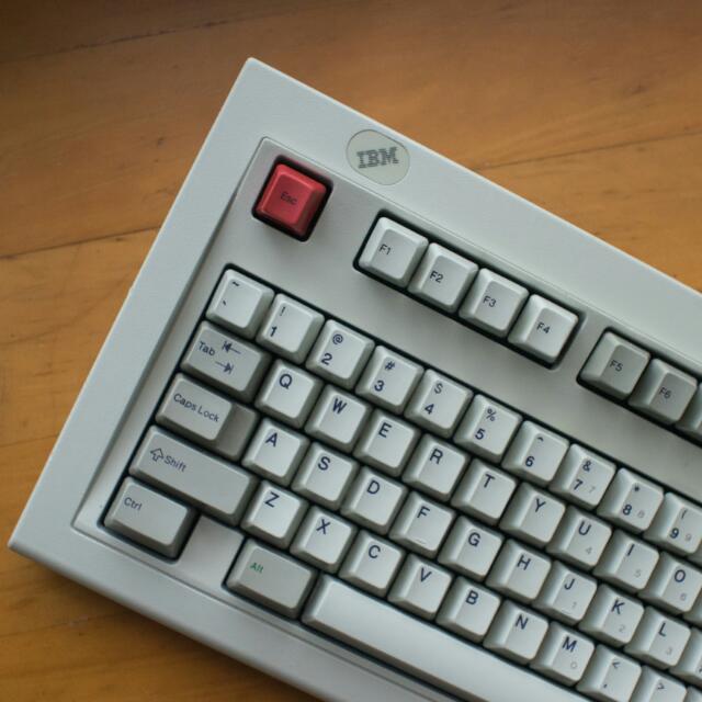 Model M Red Escape Keycap, Electronics, Computer Parts & Accessories on