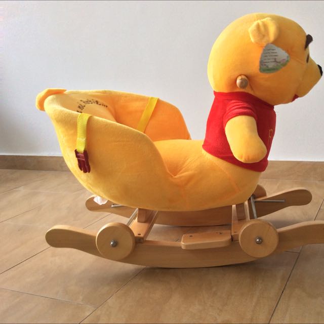 Musical Rocking Chair And Hobby Horse Pooh Bear, Hobbies & Toys, Toys ...
