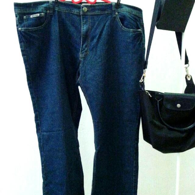 seluar jeans perempuan plus size