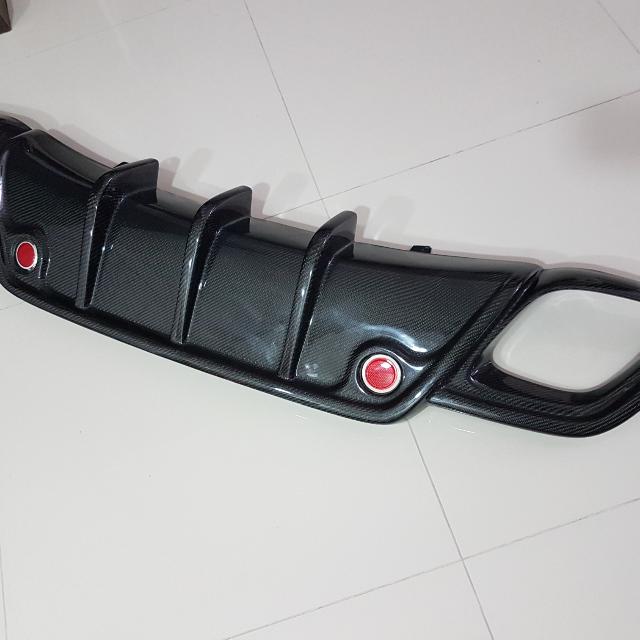 Rear Diffuser, Car Accessories on Carousell
