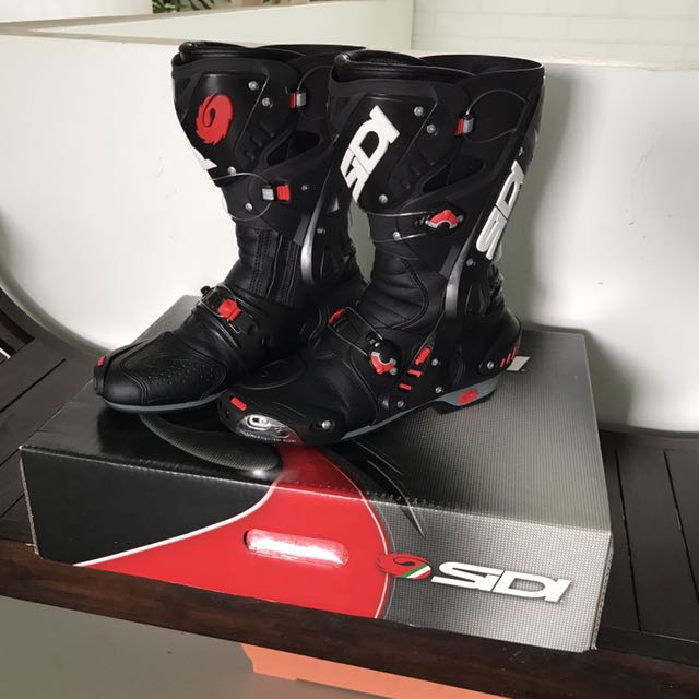 Sidi vortice motorcycle boots top