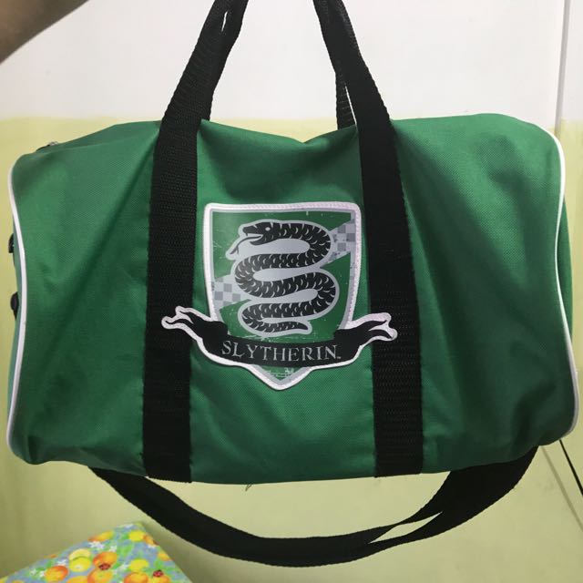 Harry Potter Slytherin Duffle Bag Exclusively Licensed
