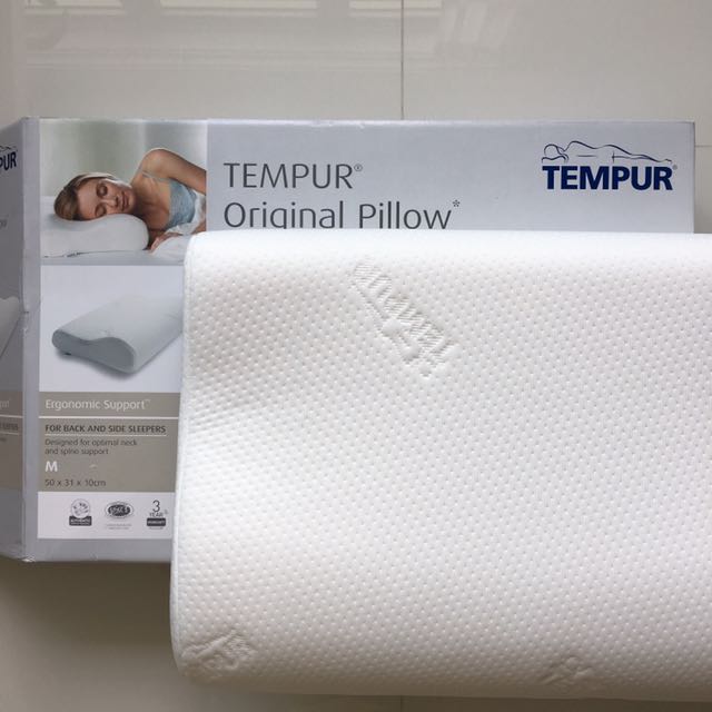 Tempur Original Pillow (M), Furniture, Others on Carousell