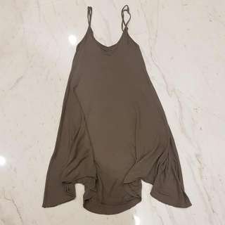 Mama & Leon Asymmetrical Flowy Dress