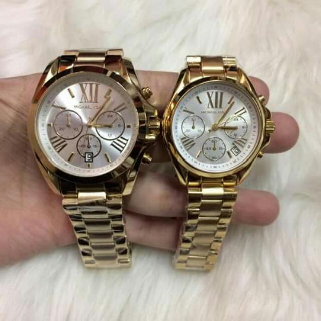 Authentic MK Couple Watch, Luxury, Watches on Carousell