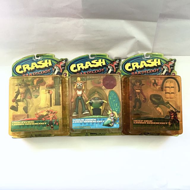 crash bandicoot resaurus toys