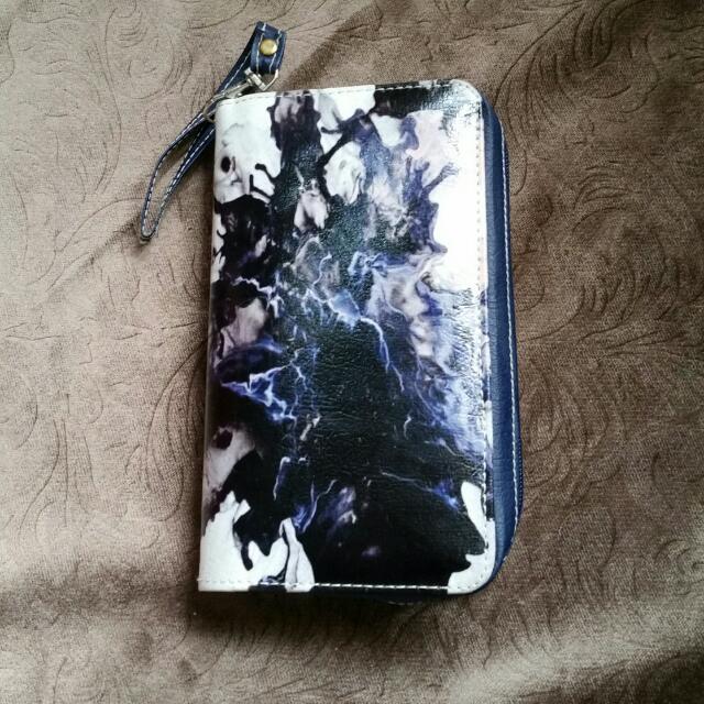 Dompet Motif Marble Women S Fashion Women S Accessories On Carousell