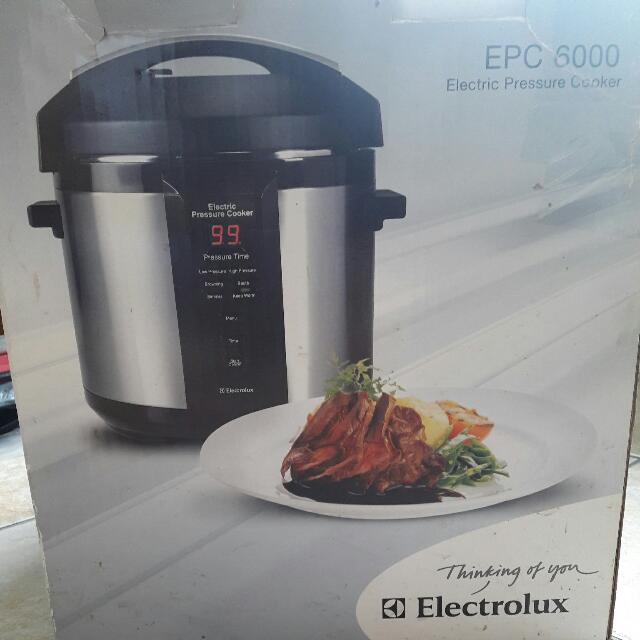 Electrolux EPC 6000 Electric Pressure Cooker, TV & Home Appliances
