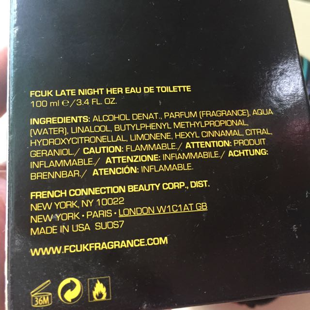 French Connection Uk Perfume Riverdale Inspired Beauty Personal Care Fragrance Deodorants On Carousell