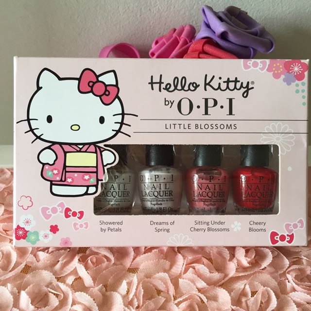 Hello kitty OPI Nail Polish Set, Beauty & Personal Care, Hands & Nails on Carousell Hello kitty OPI Nail Polish Set, Beauty & Personal Care, Hands & Nails on Carousell
