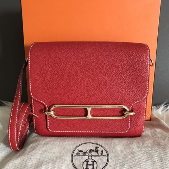 Hermes Roulis 23 RC Clem Permabrass # Q, Luxury, Bags & Wallets on ...