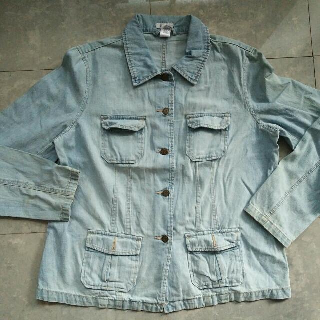 jaket denim branded