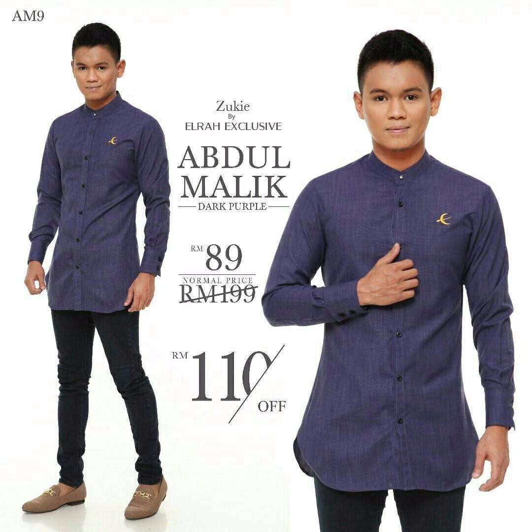 KURTA ABDUL MALIK by ELRAH  EXCLUSIVE  Fesyen Lelaki 