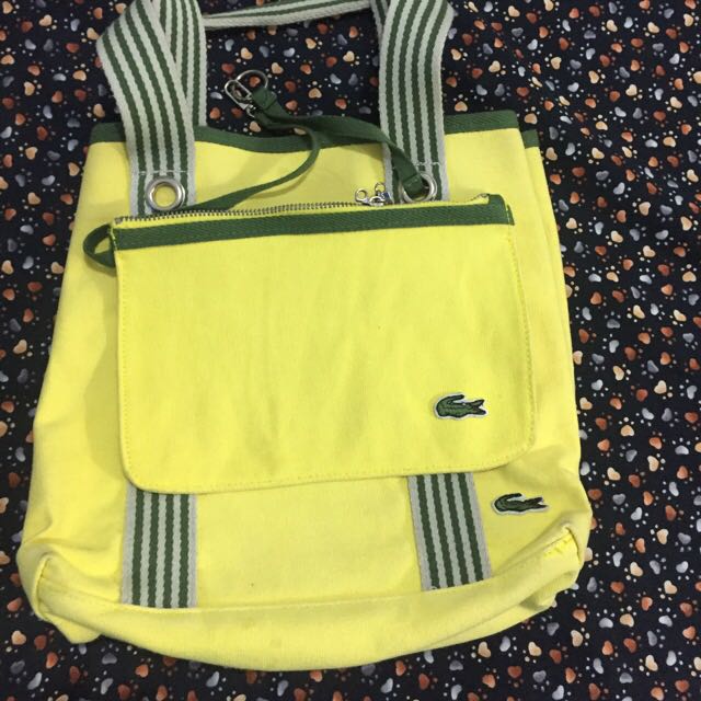 Lacoste Bag Bought In Hongkong, Women's Fashion, Bags & Wallets, Beach