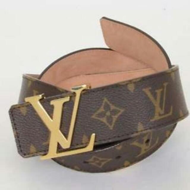Men's Louis Vuitton Monogramed LV Gold 
