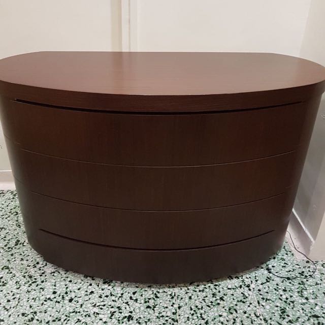 Oval Chest Of Drawers Furniture Shelves Drawers On Carousell