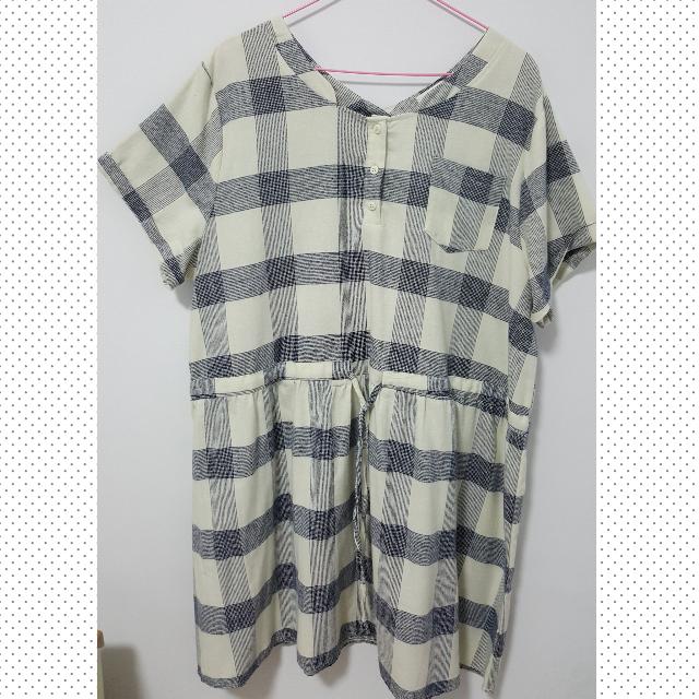 Plus Size Brand New Checkered Dress Orangebear Women S Fashion