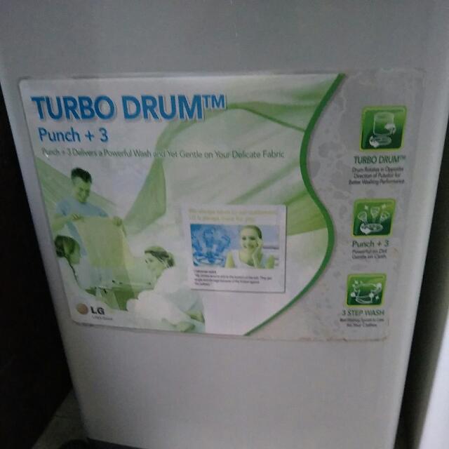 Preowned LG Fuzzy Logic 6.5kg Washing Machine WFT 6500, TV & Home